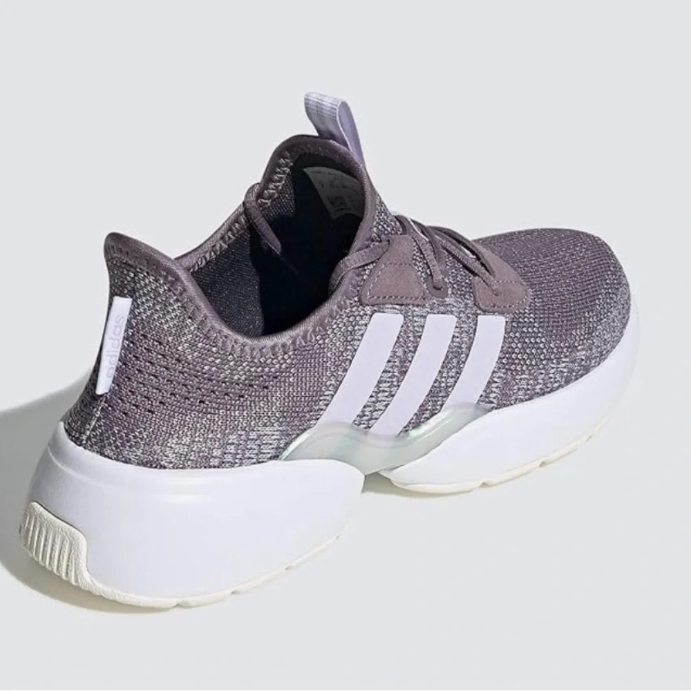 Adidas Mavia X Women’s Lavender Knit Running Shoes - Picture 7 of 9